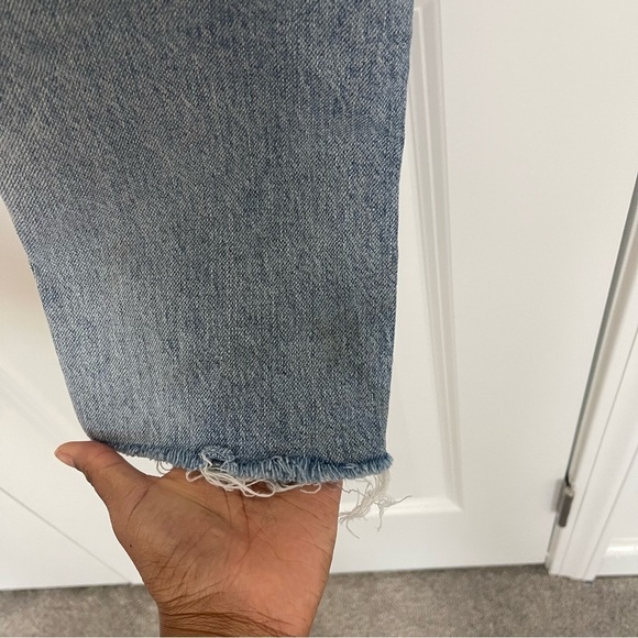 Boyish The Dempsey High Rise Straight Leg Jeans Big Sleep Wash 26 - Picture 9 of 11